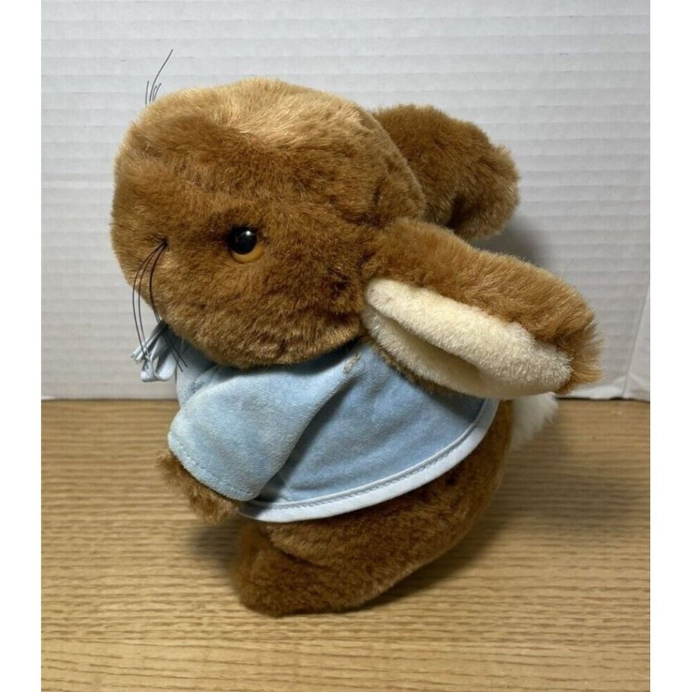 Vintage Eden Peter Rabbit Plush Beatrix Potter Bunny Stuffed Animal 9” Toy Cute!